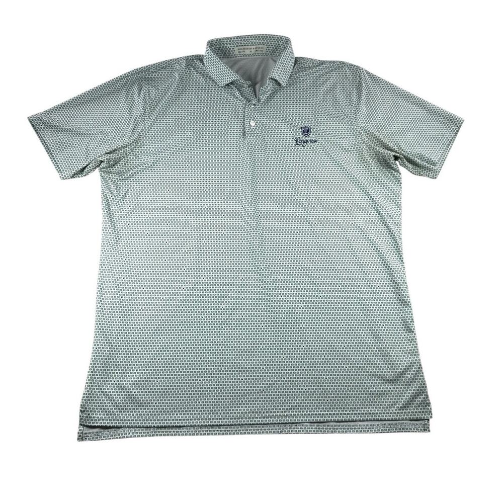 Holderness & Bourne Elgin Golf Polo Shirt XL Tailored Fit Longview Country Club